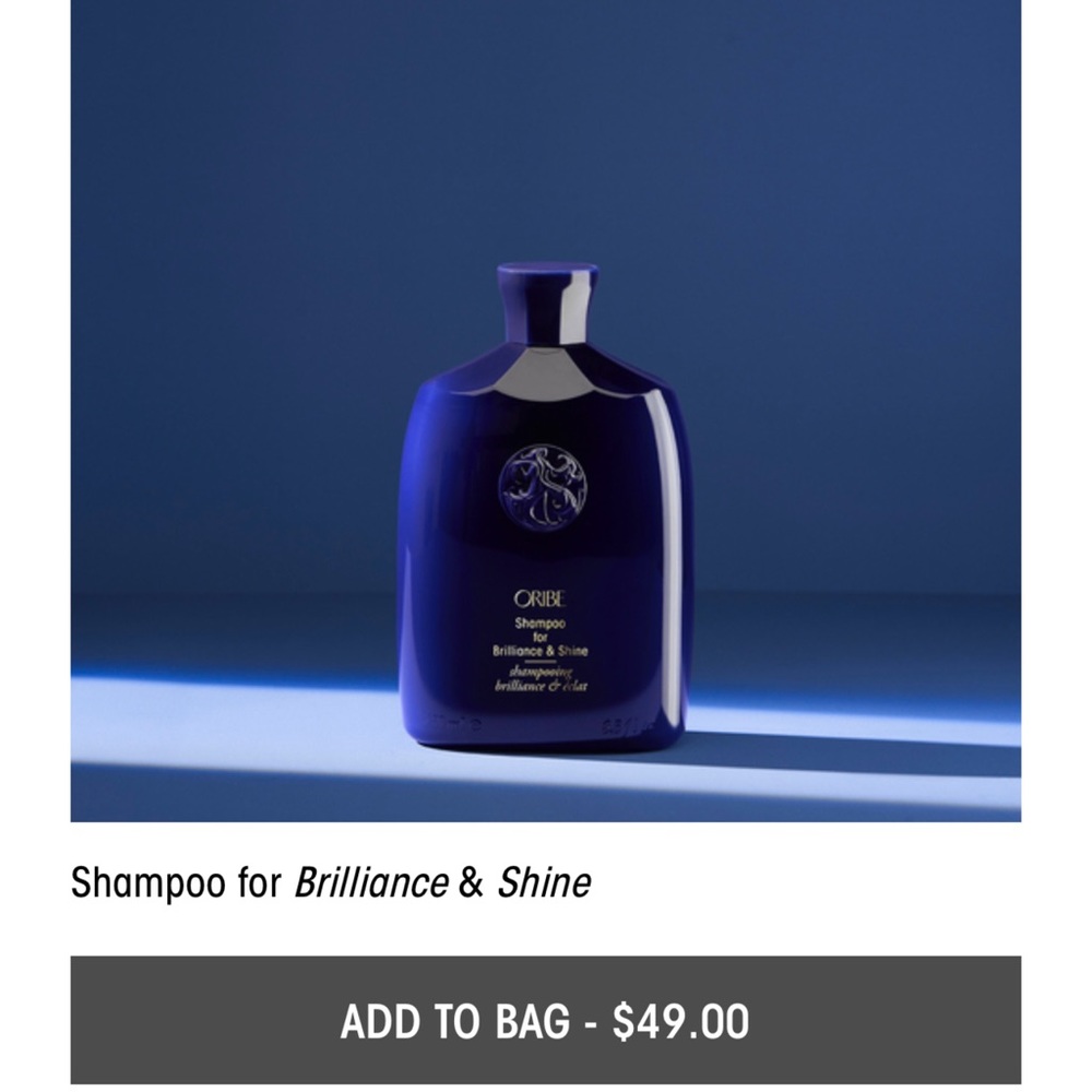 Oribe Brilliance and shine shampoo